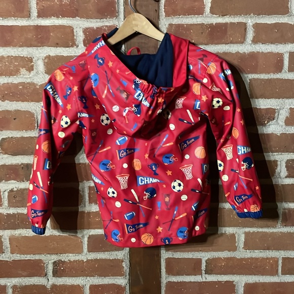 Stephen Joseph 4/5 Rain Jacket Sports Theme - Picture 3 of 3